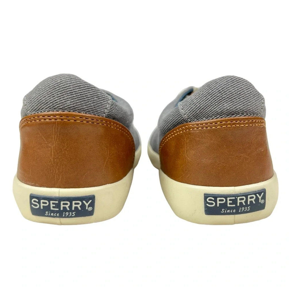 Sperry | Youth Boy 5 Tuck LTT‎ Memory Foam Lace-Up Canvas Sneaker Shoe SCK261763